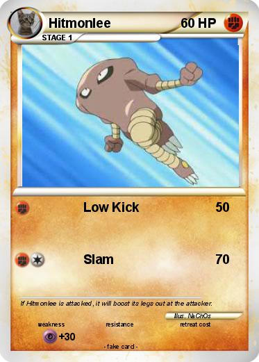 Pokemon Hitmonlee