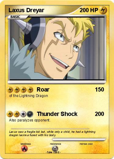 Pokemon Laxus Dreyar