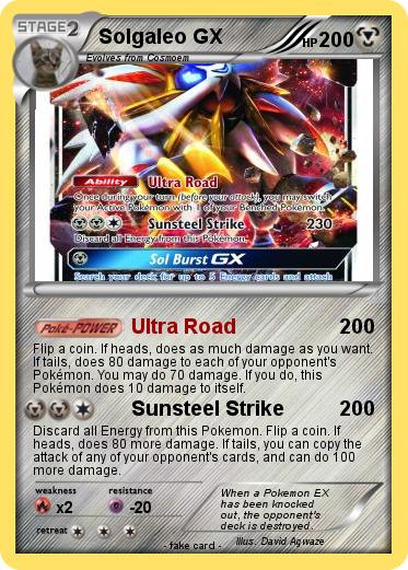 Pokemon Solgaleo GX
