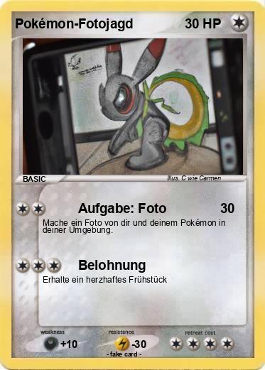 Pokemon Pokémon-Fotojagd