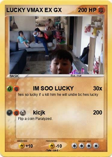 Pokemon LUCKY VMAX EX GX