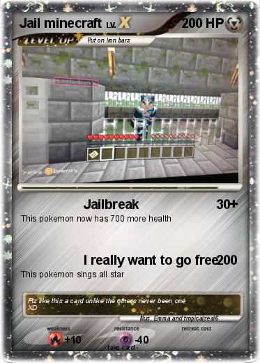 Pokemon Jail minecraft