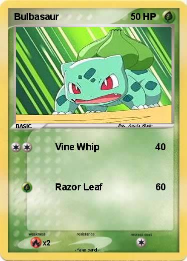 Pokemon Bulbasaur