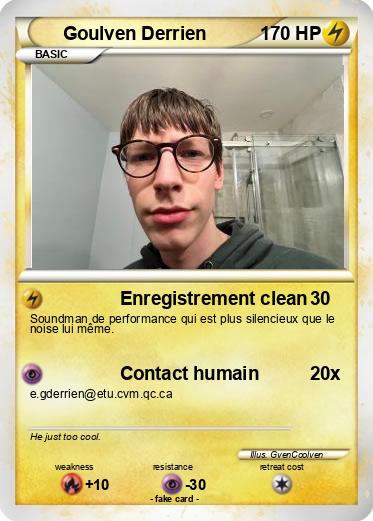Pokemon Goulven Derrien