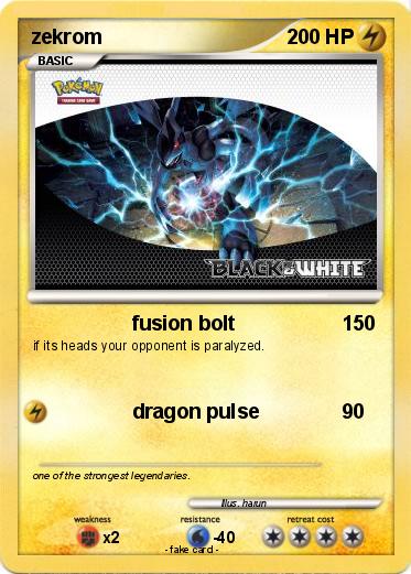 Pokemon zekrom
