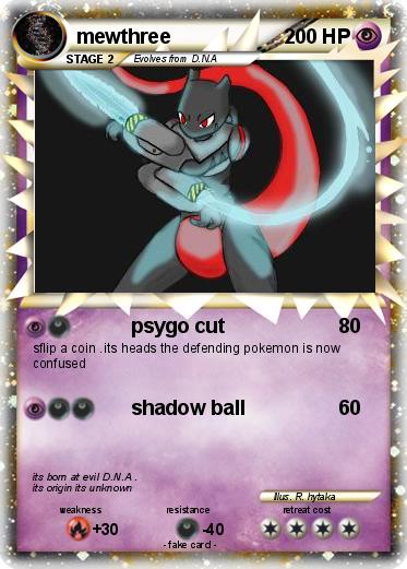 Pokemon mewthree