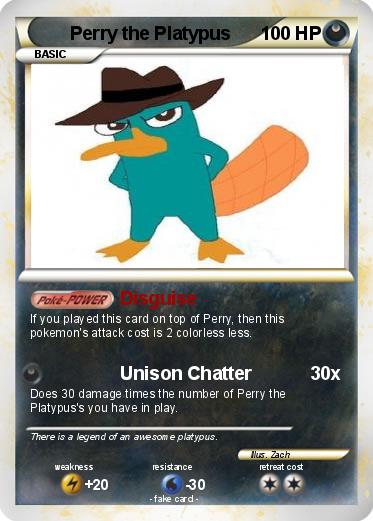 Pokemon Perry the Platypus