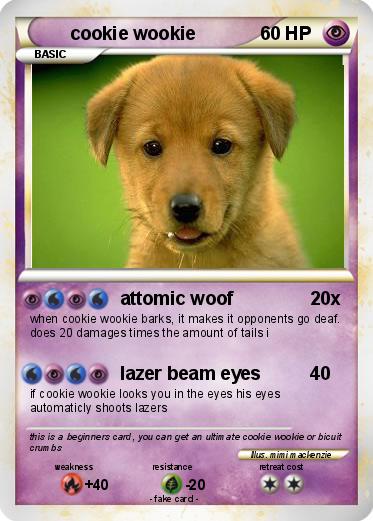 Pokemon cookie wookie