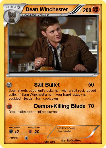 Pokemon Dean Winchester