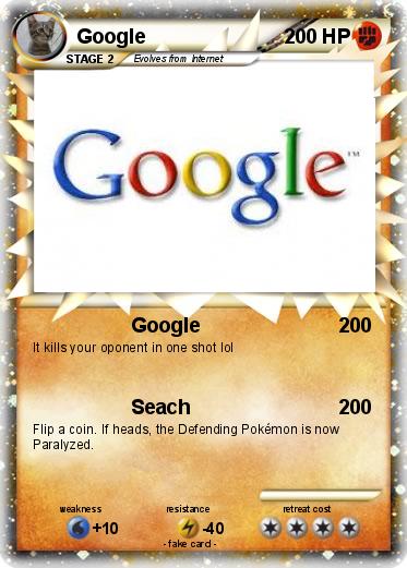 Pokemon Google