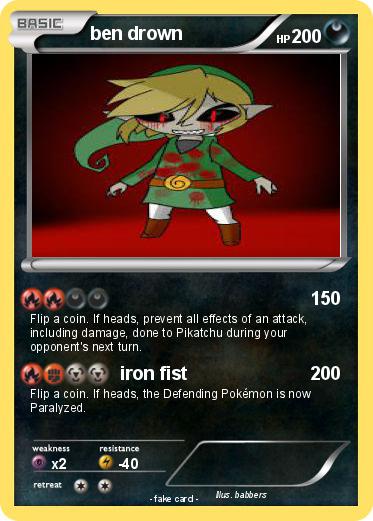 Pokemon ben drown