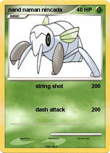 Pokemon nand naman nincada