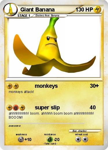 Pokemon Giant Banana