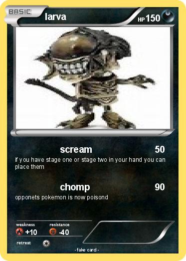 Pokemon larva