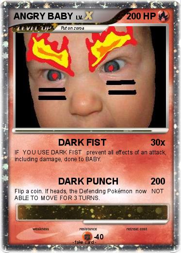 Pokemon ANGRY BABY