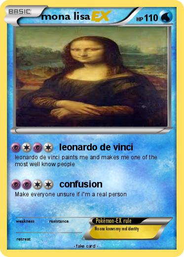 Pokemon mona lisa