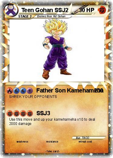 Pokemon Teen Gohan SSJ2