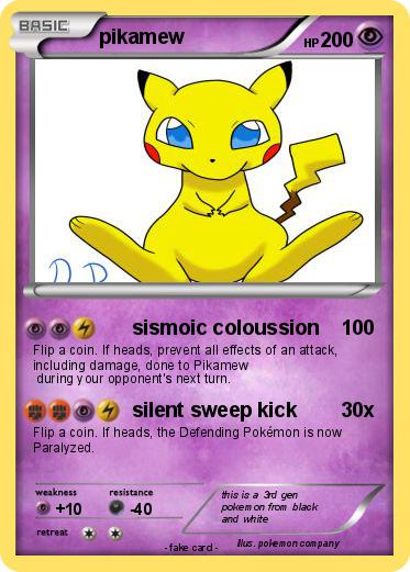 Pokemon pikamew