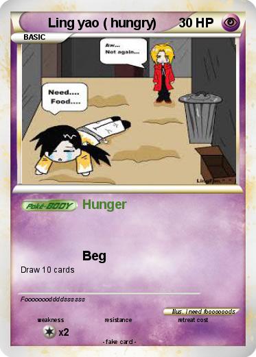 Pokemon Ling yao ( hungry)