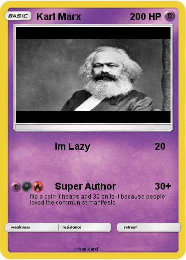 Pokemon Karl Marx