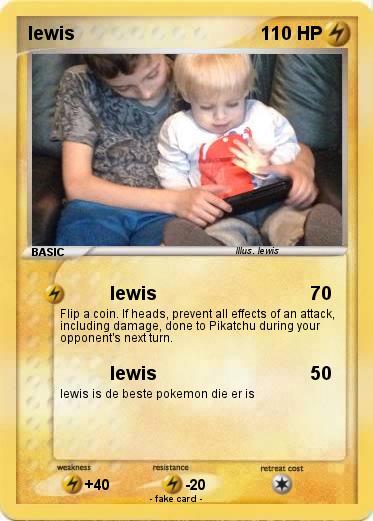 Pokemon lewis