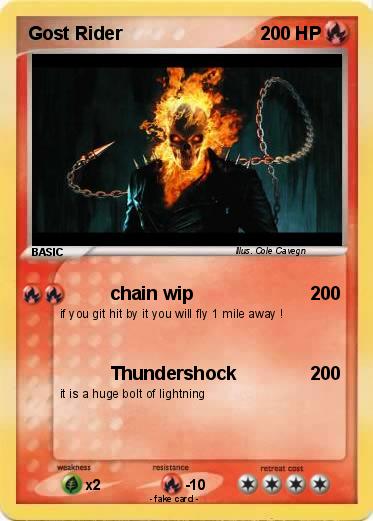 Pokemon Gost Rider