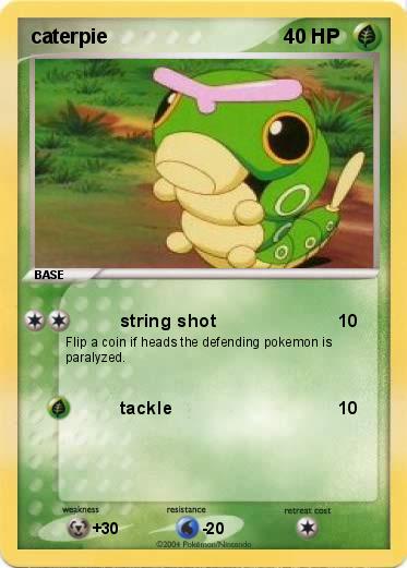 Pokemon caterpie 