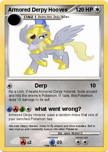 Pokemon Armored Derpy Hooves