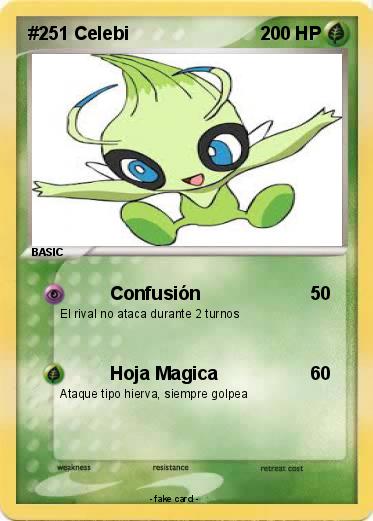 Pokemon #251 Celebi