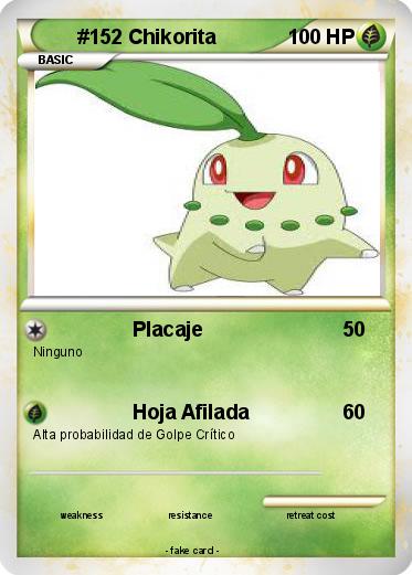 Pokemon #152 Chikorita