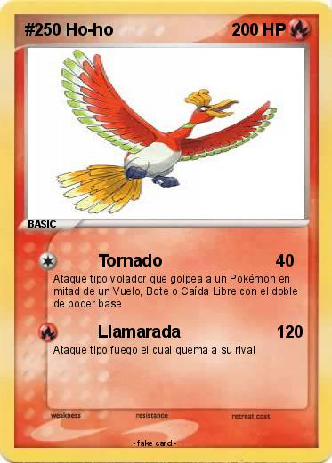 Pokemon #250 Ho-ho