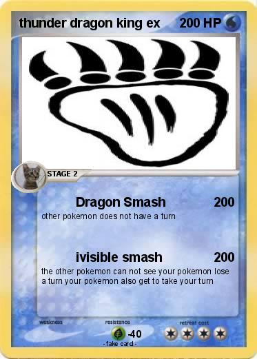 Pokemon thunder dragon king ex