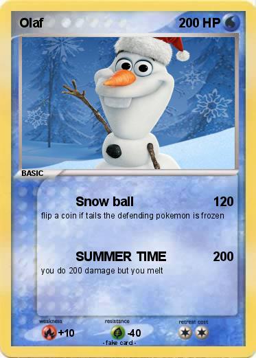 Pokemon Olaf