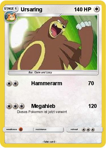 Pokemon Ursaring