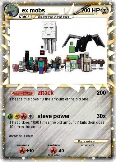 Pokemon ex mobs