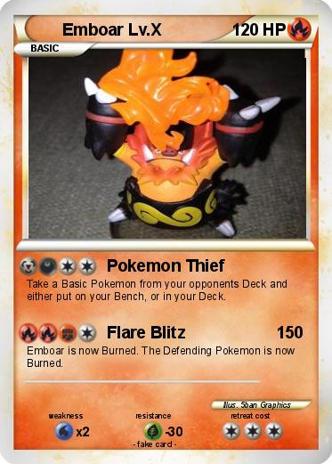Pokemon Emboar Lv.X