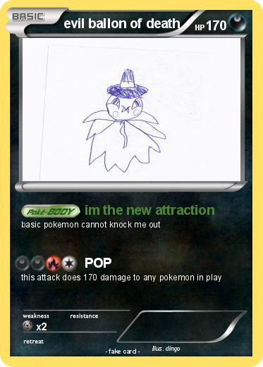 Pokemon evil ballon of death