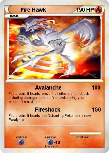 Pokemon Fire Hawk