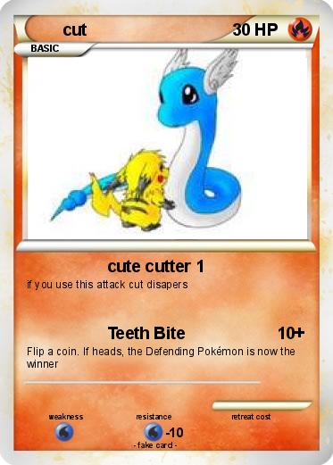 Pokemon cut