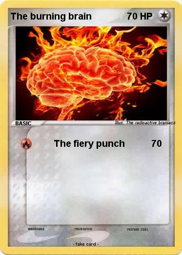 Pokemon The burning brain