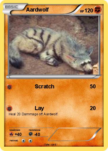 Pokemon Aardwolf
