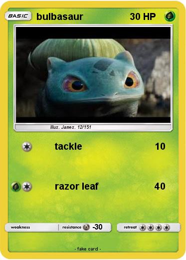 Pokemon bulbasaur
