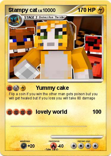 Pokemon Stampy cat