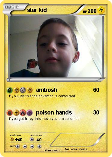 Pokemon star kid