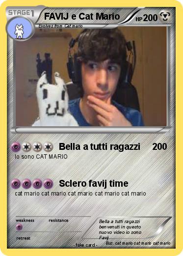 Pokemon FAVIJ e Cat Mario
