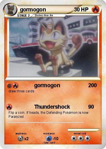 Pokemon gormogon