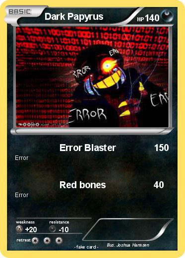 Pokemon Dark Papyrus