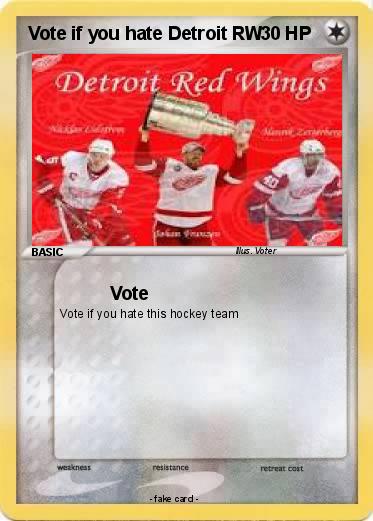 Pokemon Vote if you hate Detroit RW
