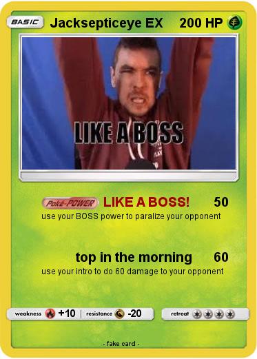 Pokemon Jacksepticeye EX