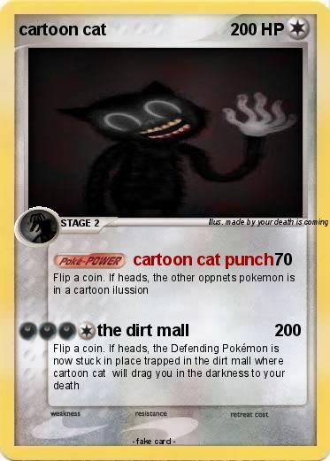 Pokemon cartoon cat